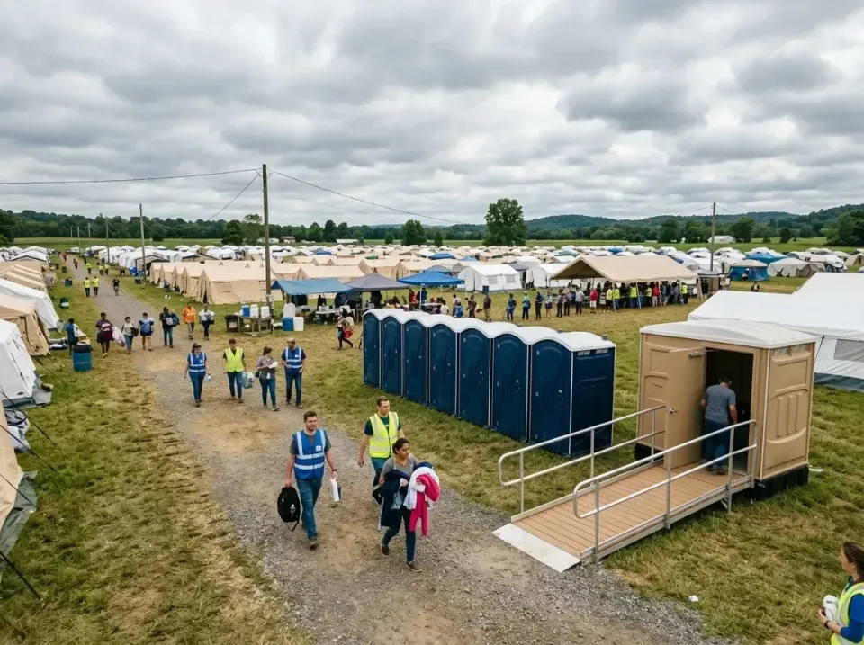 disaster-relief-camp-restrooms-010 — frequently asked questions, Dumpster & Portable Bathrooms Rental in Mission Hills, CA